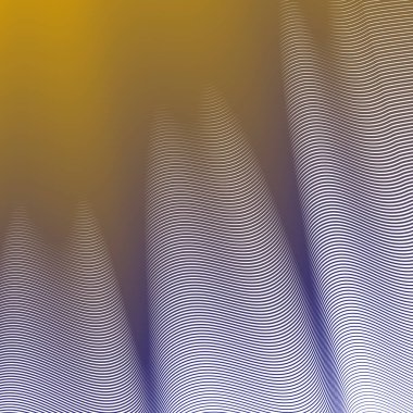 Mavi Sarı çizgi dalga deseni kusursuz soyut arkaplan vektör görüntüsü