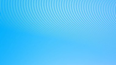 Çizgili çizgi çizgi vektör görüntüsü ile derin gökyüzü mavisi gradyan arkaplan