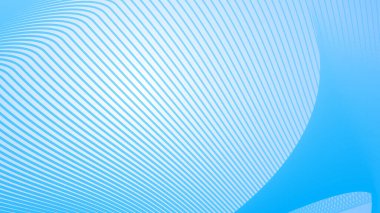 Çizgili çizgi çizgi vektör görüntüsü ile derin gökyüzü mavisi gradyan arkaplan