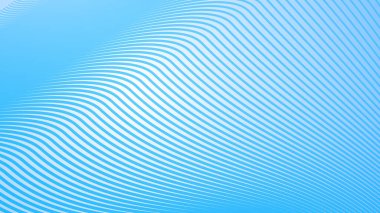 Çizgili çizgi çizgi vektör görüntüsü ile derin gökyüzü mavisi gradyan arkaplan