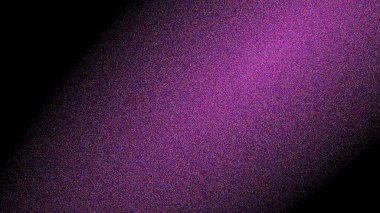 Arkaplanda tahıl gürültüsü etkisi olan soyut mor tanecikli gradyan