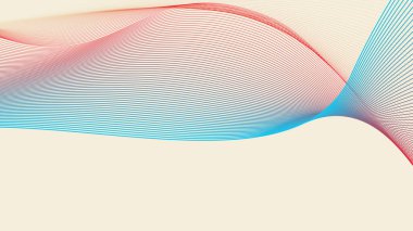 Renkli eğri çizgili sarı kozmik latte soyut arkaplan çizgisi