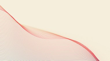 Renkli eğri çizgili sarı kozmik latte soyut arkaplan çizgisi