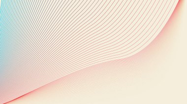 Renkli eğri çizgili sarı kozmik latte soyut arkaplan çizgisi