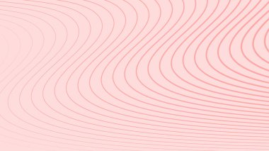 Çizgili açık pembe dalga çizgileri arkaplan veya sunum için soyut arkaplan