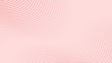Çizgili açık pembe dalga çizgileri arkaplan veya sunum için soyut arkaplan