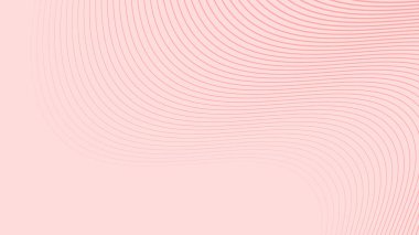 Çizgili açık pembe dalga çizgileri arkaplan veya sunum için soyut arkaplan