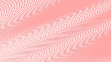Çizgili açık pembe dalga çizgileri arkaplan veya sunum için soyut arkaplan