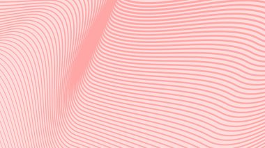 Çizgili açık pembe dalga çizgileri arkaplan veya sunum için soyut arkaplan
