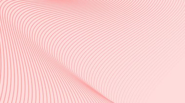 Çizgili açık pembe dalga çizgileri arkaplan veya sunum için soyut arkaplan