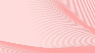 Çizgili açık pembe dalga çizgileri arkaplan veya sunum için soyut arkaplan