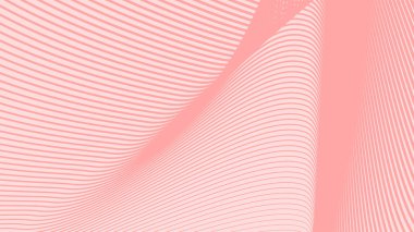Çizgili açık pembe dalga çizgileri arkaplan veya sunum için soyut arkaplan