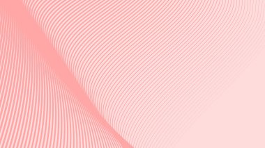 Çizgili açık pembe dalga çizgileri arkaplan veya sunum için soyut arkaplan