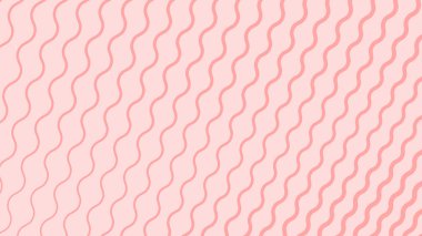 Çizgili açık pembe dalga çizgileri arkaplan veya sunum için soyut arkaplan
