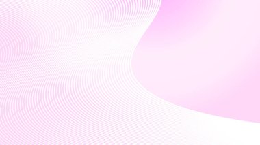 Eğri çizgisi soyut vektör resmi olan açık pembe eğimli arkaplan