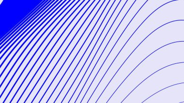 Arkaplan veya kumaş biçimi için mavi çizgiler soyut desen arkaplanı