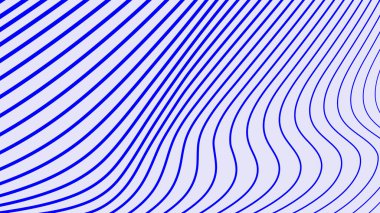 Arkaplan veya kumaş biçimi için mavi çizgiler soyut desen arkaplanı