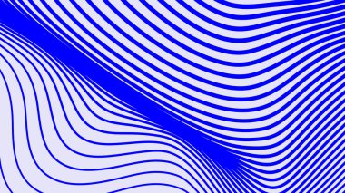 Arkaplan veya kumaş biçimi için mavi çizgiler soyut desen arkaplanı