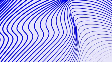 Arkaplan veya kumaş biçimi için mavi çizgiler soyut desen arkaplanı