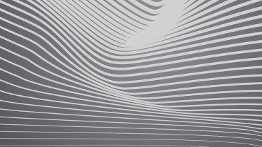 Gri çizgili çizgi dalga soyut desen arkaplan veya kumaş tarzı için arkaplan