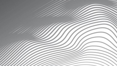 Gri çizgili çizgi dalga soyut desen arkaplan veya kumaş tarzı için arkaplan