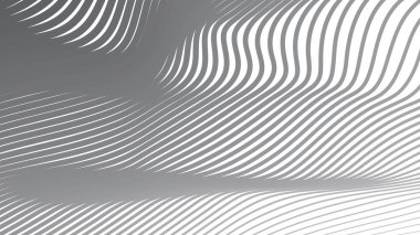 Gri çizgili çizgi dalga soyut desen arkaplan veya kumaş tarzı için arkaplan