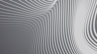 Gri çizgili çizgi dalga soyut desen arkaplan veya kumaş tarzı için arkaplan