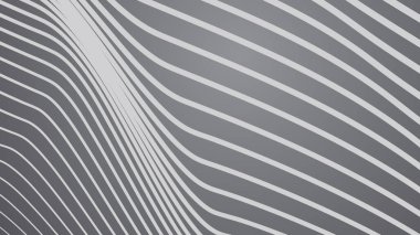 Gri çizgili çizgi dalga soyut desen arkaplan veya kumaş tarzı için arkaplan