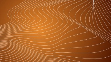 Bronz kahverengi çizgiler arkaplan veya kumaş tarzı için soyut çizgi