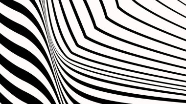 Siyah ve beyaz açısal çizgiler arkaplan veya kumaş biçimi için soyut arkaplan