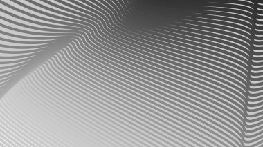 Arkaplan veya kumaş biçimi için eğri çizgili gri soyut