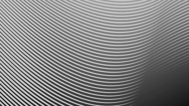 Arkaplan veya kumaş biçimi için eğri çizgili gri soyut