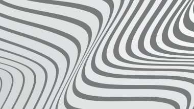 Siyah gri dalgalı çizgiler arkaplan veya kumaş tarzı için soyut arkaplan