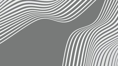 Siyah gri dalgalı çizgiler arkaplan veya kumaş tarzı için soyut arkaplan