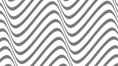 Siyah gri dalgalı çizgiler arkaplan veya kumaş tarzı için soyut arkaplan