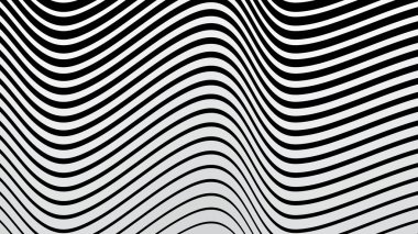 Siyah gri dalgalı çizgiler arkaplan veya kumaş tarzı için soyut arkaplan