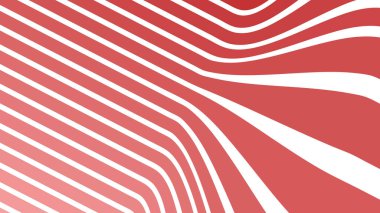 Kırmızı dalgalı çizgiler arkaplan veya kumaş biçimi için soyut arkaplan