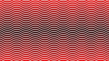 Kırmızı dalgalı çizgiler arkaplan veya kumaş biçimi için soyut arkaplan