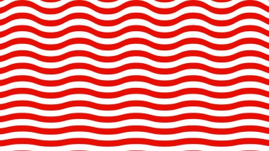 Kırmızı dalgalı çizgiler arkaplan veya kumaş biçimi için soyut arkaplan