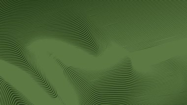 Arkaplan veya sunum için eğri çizgili soyut yeşil ordu arkaplanı