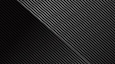 Arkaplan veya sunum için Siyah Gri çizgili çizgi arkaplanı