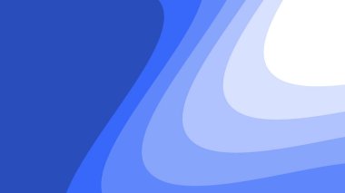 Öge tasarım arkaplanı veya sunumu için mavi dalga tasarım vektör resmi