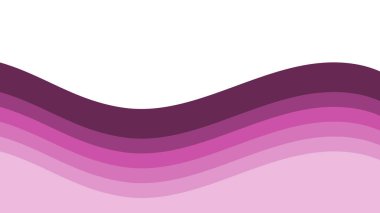Arkaplan veya sunum için soyut pembe dalga pürüzsüz element tasarımı