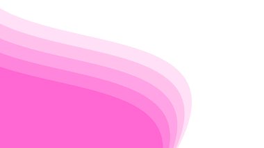 Arkaplan veya sunum için soyut pembe dalga pürüzsüz element tasarımı