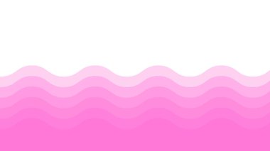 Arkaplan veya sunum için soyut pembe dalga pürüzsüz element tasarımı