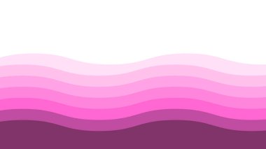 Arkaplan veya sunum için soyut pembe dalga pürüzsüz element tasarımı