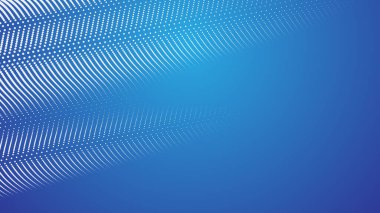 Arkaplan veya sunum için yarım ton arkaplanı olan soyut mavi gradyan