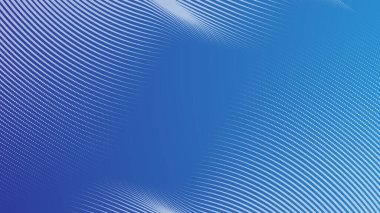 Arkaplan veya sunum için yarım ton arkaplanı olan soyut mavi gradyan