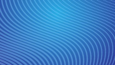 Arkaplan veya sunum için yarım ton arkaplanı olan soyut mavi gradyan