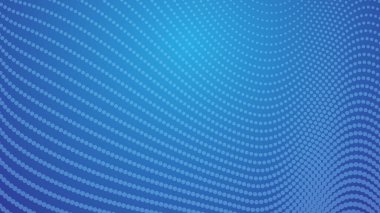 Arkaplan veya sunum için yarım ton arkaplanı olan soyut mavi gradyan